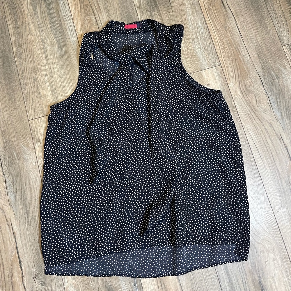 Polka Dot Bow Top
